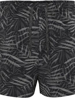 bugatti Badeshorts Karim Alloverprint, linkes Bein Brand Label