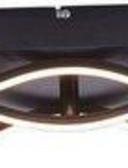 JUST LIGHT LED Deckenleuchte WAVE, LED fest integriert, Warmweiß, LED Deckenlampe