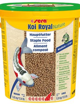 Sera Koi Royal medium Granulat - 21 Liter