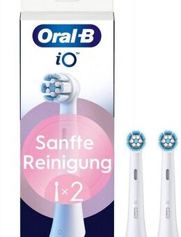 Oral-B Aufsteckbürsten Oral-B iO Sanfte Reinigung, fortschrittliche Plaque-Entfernung, für empfindliches Zahnfleisch