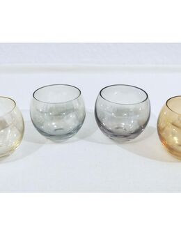 4x Cognacglas | Shotglas | Schnapsglas, retro, DDR - Dresden