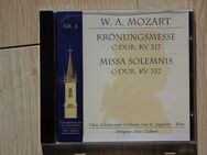 Mozart Krönungsmesse C-Dur, KV 317 und Missa Solemnis C-Dur, KV 337, Dirigent: Alois Glaßner, Kirchenmusik St.Augustin Nr. 4, Wien, EAN 4035122270044, CD, 4,- - Flensburg