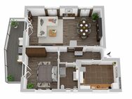 PROVISIONSFREI - EXKLUSIV - 2,5-Zimmer-Wohnung mit großem Balkon und Stellplatz - auch als Kapitalanlage geeignet - Radolfzell (Bodensee)