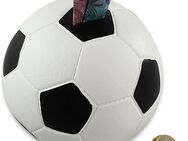 HMF Spardose Fußball Lederoptik Ø15cm schwarz/weiß #4790-01 - Birkenfeld (Baden-Württemberg)