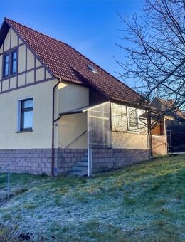 Klein, aber oho: Gemütliches Haus mit weitläufigem Garten ! - Bleicherode