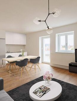 TOP! 3 Zimmer Wohnung im Dachgeschoss eines kernsanierten Wohn- und Geschäftshaus in Peißenberg - Peißenberg