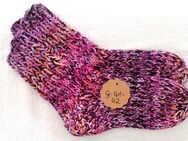 Tolle dicke bunte gestrickte Socken - Wellness Socken - Gr. 41-42 - Dahme