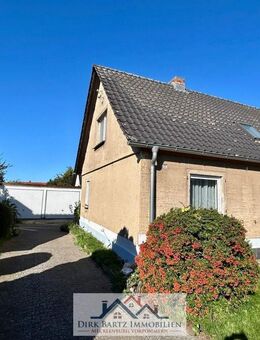 Doppelhaushälfte am Stadtrand von Demmin mit schönem Grundstück! - Demmin