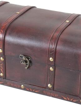 HMF Schatztruhe aus Holz Portugal Gr. S Holztruhe Kiste #6406-130 - Birkenfeld (Baden-Württemberg)