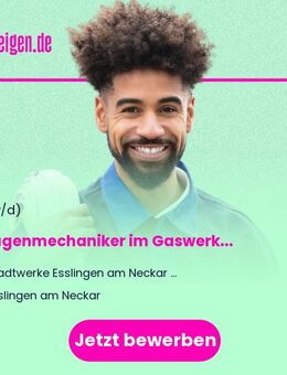 Anlagenmechaniker im Gaswerk (m/w/d) - Esslingen (Neckar)