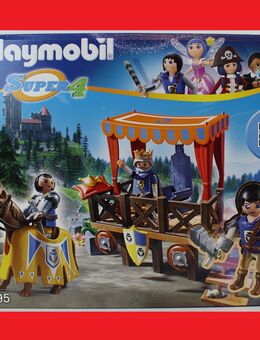 Playmobil 6695 Königstribüne mit Alex Super 4 Ritterturnier Pferd König Figuren für Ritterburg NEU - Gaggenau