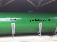 GP118 gebrauchter 50.000 L Polyestertank GFK-Tank Lagerbehälter Wassertank Regenauffangtank Rapsöltank Futtermitteltank Molketank Gülletank Sickersafttank - Nordhorn
