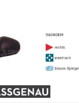 AUßENSPIEGEL SPIEGEL RECHTS ELEKTRISCH BEHEIZT BLAU ALFA ROMEO 159 939 156080859 NEU - Dortmund Wickede