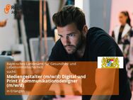 Mediengestalter (m/w/d) Digital und Print / Kommunikationsdesigner (m/w/d) - Erlangen