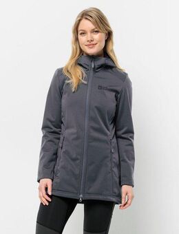 Jack Wolfskin Softshellmantel WINDHAIN COAT W