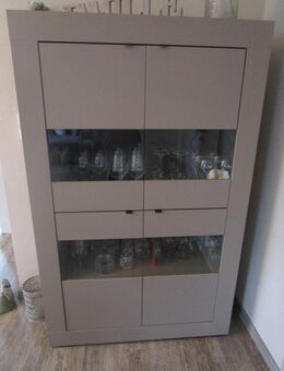 Vitrine Vitrinenschrank 4 Türen Highboard Glas - Landau (Pfalz)