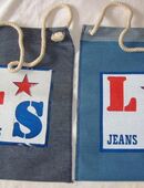 Rar, Vintage Jeanstasche, original und unbenutzt, ca. 1970/80er+- in 24939