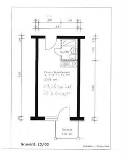 8 attraktive Einzelapartments, sowie 1 Doppelapartment in Ilmenau, OT Langewiesen - Langewiesen