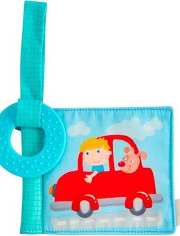 Haba Greifspielzeug Buggybuch Fahrzeuge, mit Beißelement