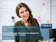 Projektmanager Business Development (w/m/d) Vollzeit / Teilzeit - Stuttgart