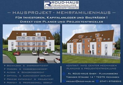 + EXKLUSIVES MEHRFAMILIENHAUS-PROJEKT! +