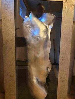 2 Casa Blanca Skulpturen im silbernen Rahmen (Preis pro Stück) - Beerfelden