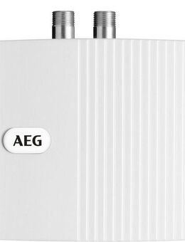 AEG Haustechnik Klein-Durchlauferhitzer MTH 570, hydraulisch, min. 35 °C, für Handwaschbecken, 5,7 kW, Festanschluss 230V, hydraulisch