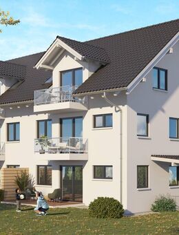 Neubau von 6 - Eigentumswohnungen in Taufkirchen/Vils z.B. traumhafte 2 - Zimmer Dachgeschosswohnung - Taufkirchen (Vils)