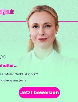 Buchhalter (m/w/d) - Landsberg (Lech)