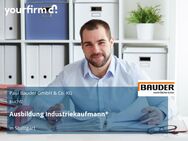 Ausbildung Industriekaufmann* - Stuttgart