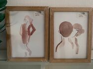 AQUARELL-BILD 13x18 - Hagen (Teutoburger Wald)