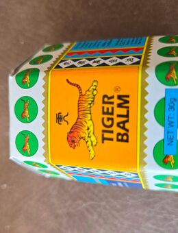 Tiger Balm Salbe weiß 30 gr., günstig! - Würzburg