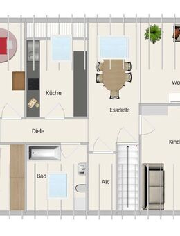 Großzügige 4-Zimmer-Eigentumswohnung mit Garage in Walsdorf - Walsdorf (Bayern)