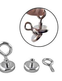 Starke Ösenmagnet Topfmagnet Starke Runde Magnet mit Haken Ø 42mm Öse 13,90 €* - Villingen-Schwenningen