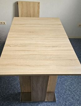 ausziehbarer Tisch, Esstisch, Sonoma Eiche - Bergtheim