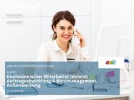 Kaufmännischer Mitarbeiter (m/w/d) Auftragsabwicklung & Büromanagement, Außenwerbung - Koblenz