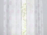 Kutti Vorhang Bella, Ösen (1 St), halbtransparent, Gardine, halbtransparent, Ausbrenner, bedruckt, Baumwolle-Polyester