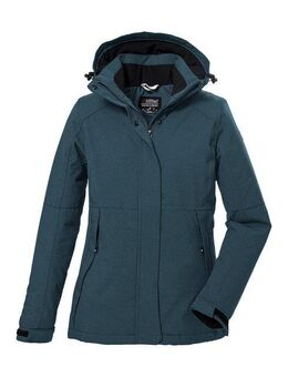 Killtec Outdoorjacke KOW 37 WMN JCKT Wasserdichte Damen Funktionsjacke mit abnehmbarer Kapuze