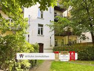 Bezugsfreie Gartenwohnung im beliebten Schleußig | Tageslichtbad | Fischgrätparkett | Balkon - Leipzig