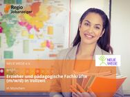 Erzieher und pädagogische Fachkräfte (m/w/d) in Vollzeit - München