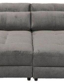 ED EXCITING DESIGN Loveseat Barura (2-St), Big-Sofa mit 2 Nierenkissen
