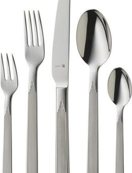 WMF Besteck-Set Art Deco (66-tlg), 12 Personen, Cromargan® Edelstahl Rostfrei, ergonomisch, Cromargan protect