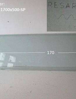 Wohnwagenfenster Resartglas D-15 59 ca 170 x 50 Sonderpreis (Lagerware -> Neue Ware mit Lagerspuren) Fendt / Tabbert (hellblau) - Schotten Zentrum