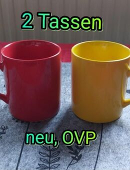 2 Kaffeetassen, Kaffeebecher, neu, 0VP - Immenhausen