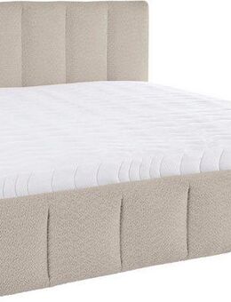 homsy by Ana Johnson Polsterbett Somny wahlweise mit Bettkasten, erhältlich in verschiedenen Breiten, luxurious gepolstertes Kopfteil und Rahmen, Bezug mit Bouclécharakter