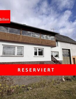 Einfamilienhaus mit Nebengebäude im Ortskern! - Breitscheid (Hessen)