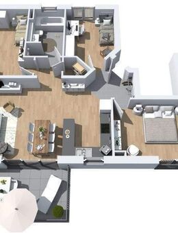 Bezugsfertige 4-ZKBB Neubauwohnung - Wiesbaden