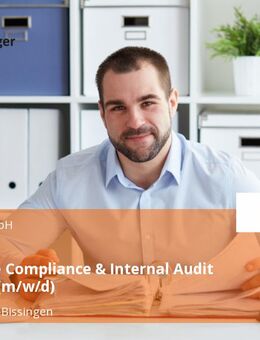 Corporate Compliance & Internal Audit Manager (m/w/d) - Bietigheim-Bissingen
