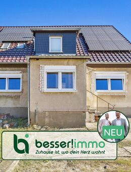Ein Zuhause für Gestalter - Einfamilienhaus mit 6 Zimmern und neuer Heizung - Zernitz-Lohm