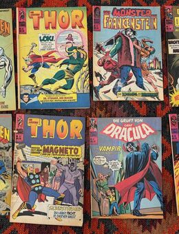 Konvolut 16 alte Marvel Comics Dr Strange, die Spinne, Dracula - Köln
